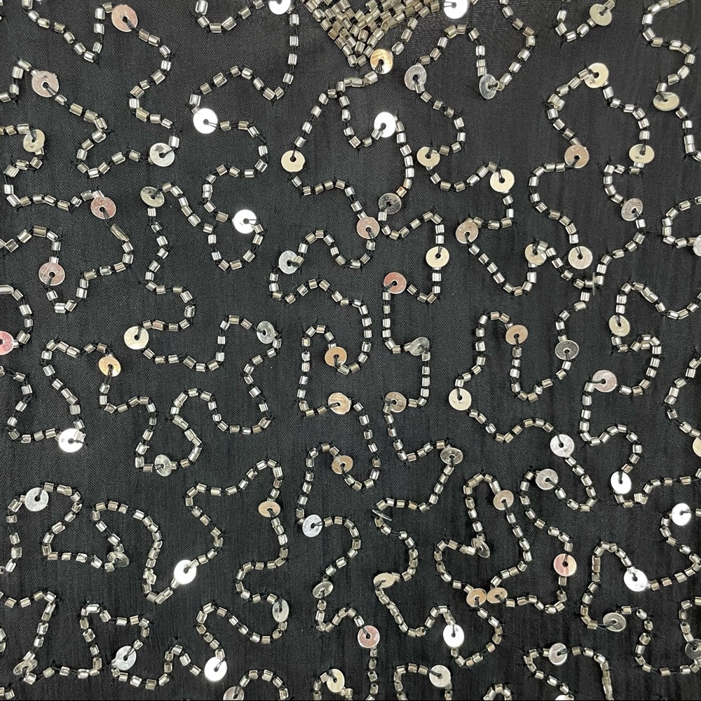 Scala Sequin And Beads Spaghetti Strap Maxi Dress - image 4